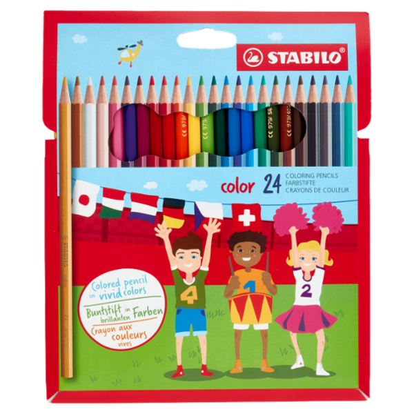 STABILO color matite colorate - astuccio da 24 pz.