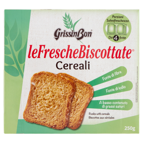 GrissinBon leFrescheBiscottate Cereali 250 g