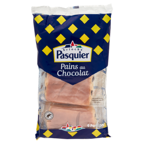 Brioche Pasquier Pains au Chocolat 6 x 45 g