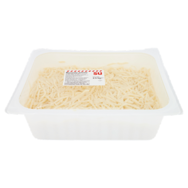 Sù Mozzarella Tagliata alla Julienne 2.5 kg