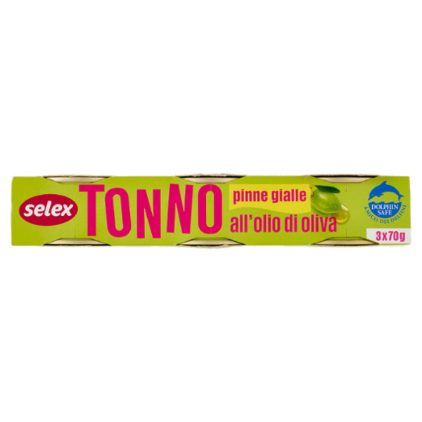 Selex Tonno all'Olio di Oliva 3x70 g