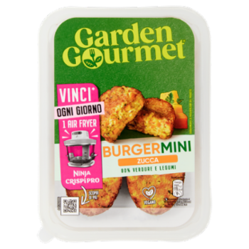 GARDEN GOURMET Burger Mini Vegano Di Zucca 2 Porzioni 160g