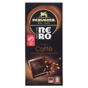 PERUGINA NERO Caffè Tavoletta Cioccolato Fondente Extra 85g