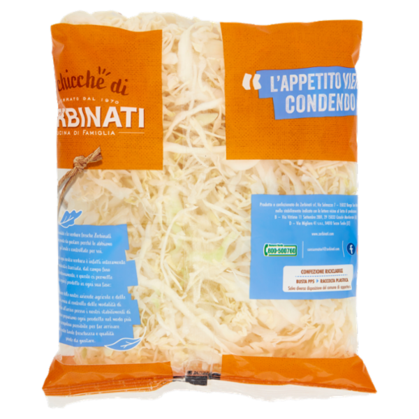 Zerbinati Le chicche di Zerbinati Insalata di Verze Julienne 200 g