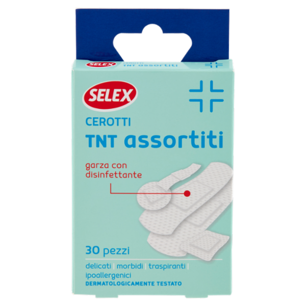 Selex Cerotti Tnt Bianco 5 Formati 30 pezzi