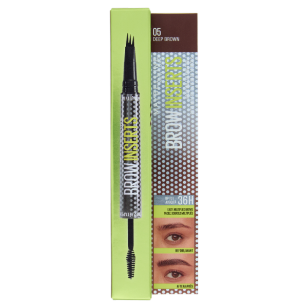 Maybelline New York Brow Inserts 05 Deep Brown