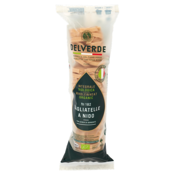 Delverde Integrale Biologica No 182 Tagliatelle a Nido 250 g