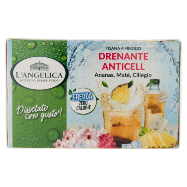 L'Angelica Tisana a Freddo Drenante Anticell 18 Filtri 36 g