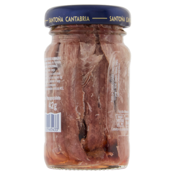 Consorcio Filetti di Acciughe in Olio di Girasole 65 g