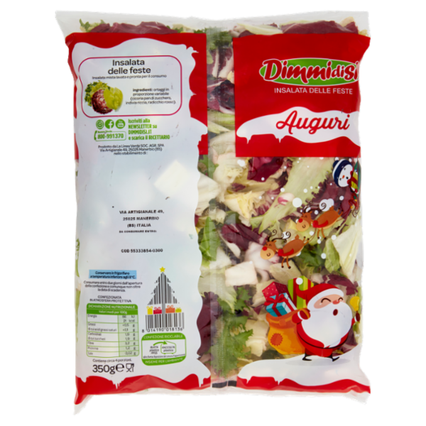 DimmidiSì Insalate delle Feste 350 g