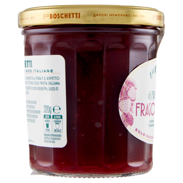 F.lli Boschetti la Frutta Italiana Fragola e Mora 320 g