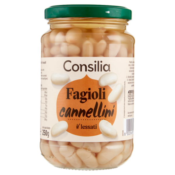 Consilia Fagioli Cannellini Lessati 360 g
