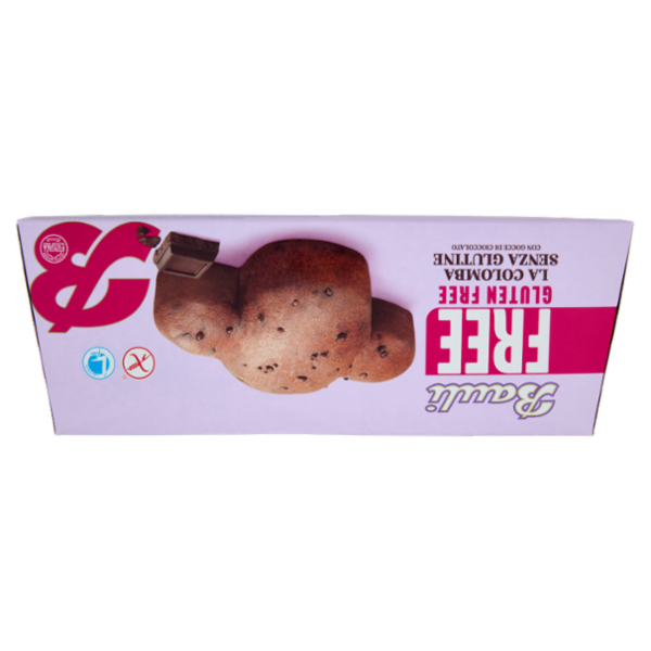 Bauli Free Gluten Free la Colomba Senza Glutine con Gocce di Cioccolato 450 g