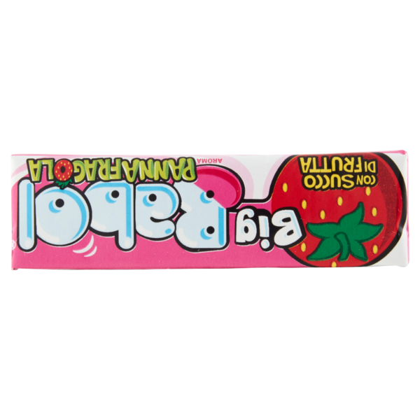 Big Babol Aroma Panna Fragola 37 g