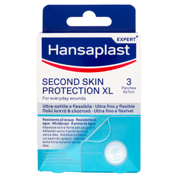 Hansaplast Expert+ Second Skin Protection XL 3 pz