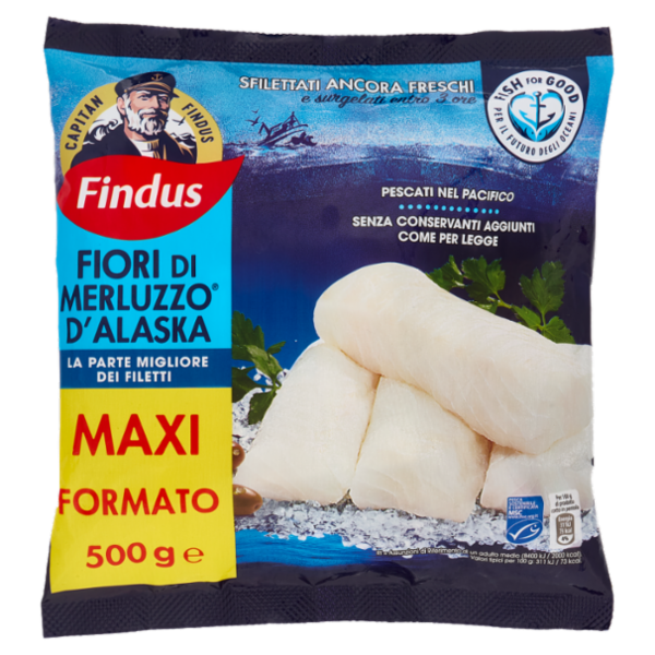 Capitan Findus Fiori di Merluzzo D'Alaska 500 g