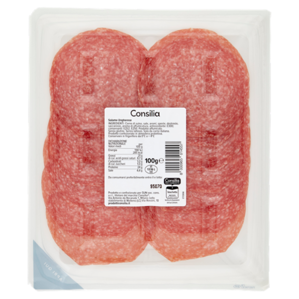 Consilia Salame Ungherese a Fette 100 g