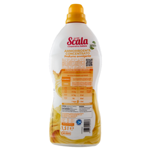 Scala Ammorbidente Concentrato Vaniglia e Fresia 1,5 l