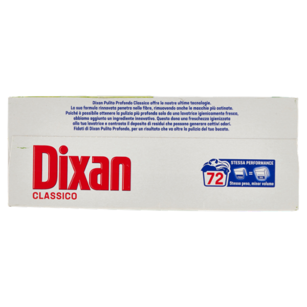 DIXAN Polvere Classico 72 lavaggi 3,960 kg