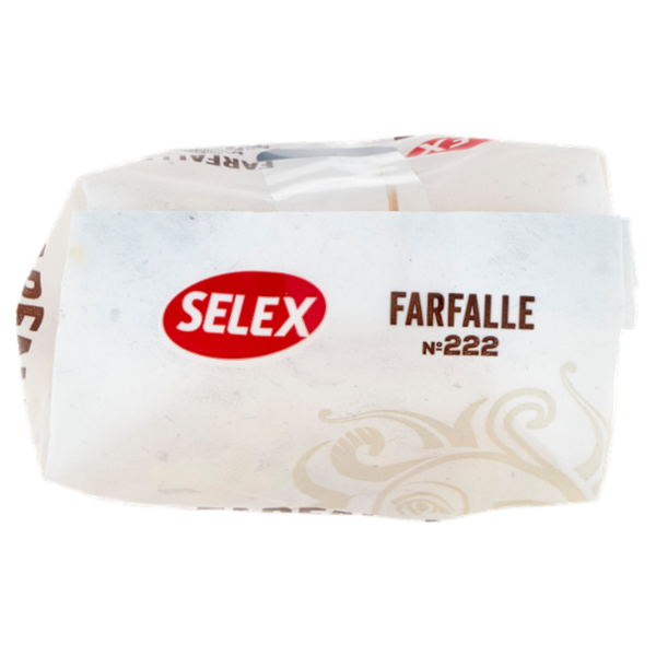 Selex Pasta di Semola Trafilata al Bronzo Farfalle 500 g
