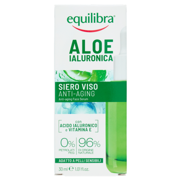 equilibra Aloe Ialuronica Siero Viso Anti-Aging 30 ml