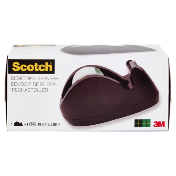 Scotch® Dispenser Rabbit, rosa o nero + 1 Nastro adesivo Scotch® Magic™19 mm x 8.89 mm