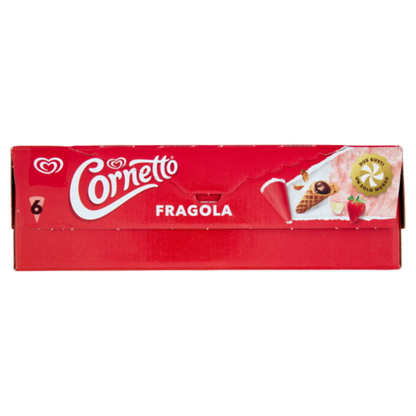 Cornetto Fragola 6 x 87 g