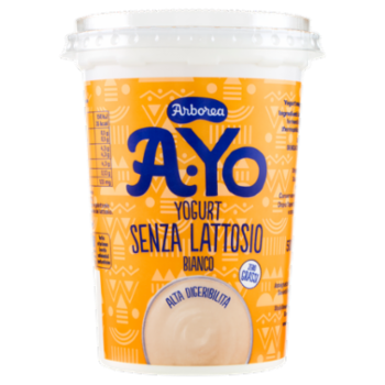 Arborea A-Yo Yogurt Senza Lattosio Bianco 500 g