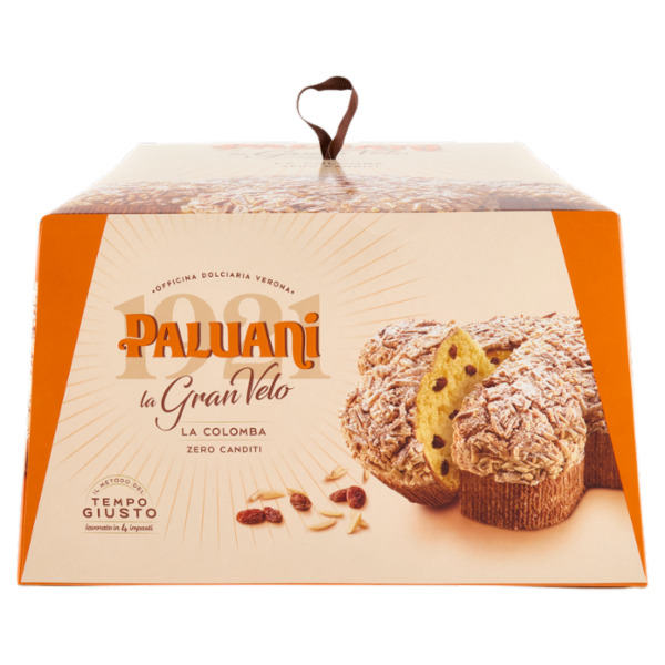 Paluani la Gran Velo la Colomba Zero Canditi 900 g