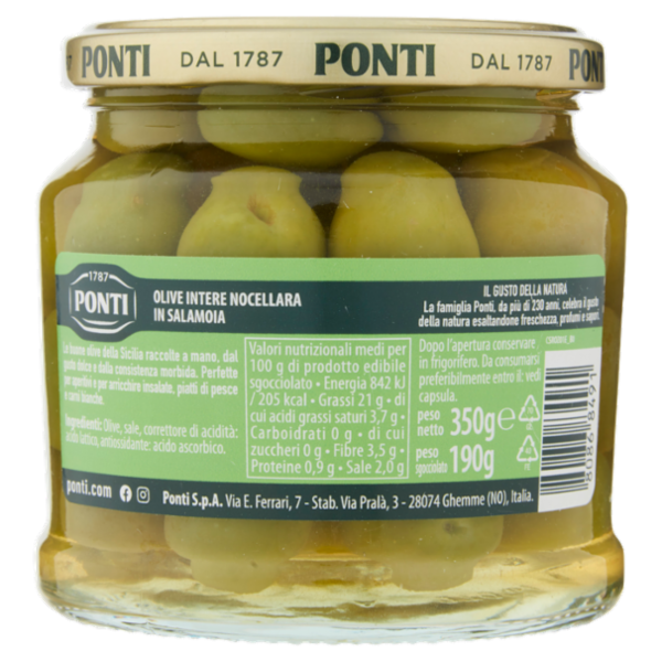 Ponti Peperlizia la Nocellara 350 g