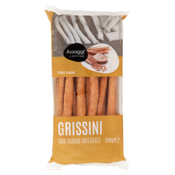 Assaggi e paesaggi Grissini con Farina Integrale 150 g