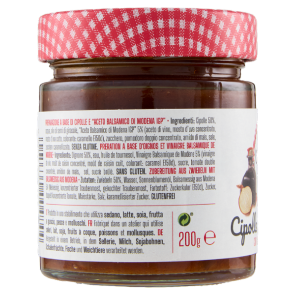 Le Conserve della Nonna Cipolle Caramellate con 