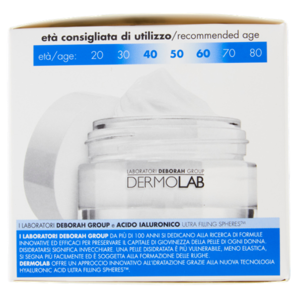 Dermolab Anti Età Concentrato di Acido Ialuronico Crema Rimpolpante 50 ml