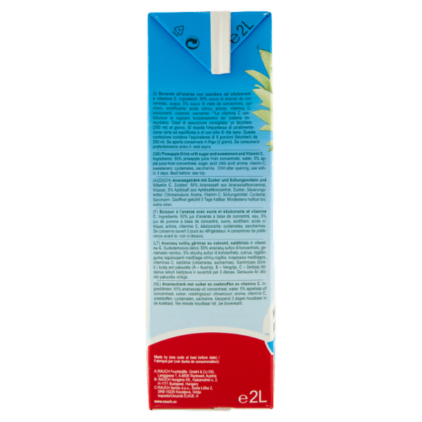 Rauch bravo Ananas 2 L