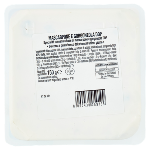 Galbani Gim Mascarpone e Gorgonzola DOP 150 g