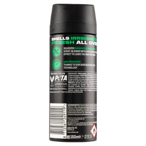 Axe Africa Deodorant Body Spray 150 ml