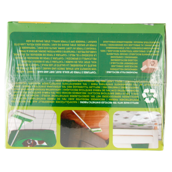 Swiffer Dry Panni Cattura Polvere per Scopa Swiffer - Ricarica 74 Salviette