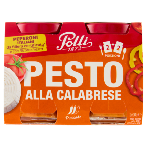 Polli Pesto alla Calabrese 2 x 90 g
