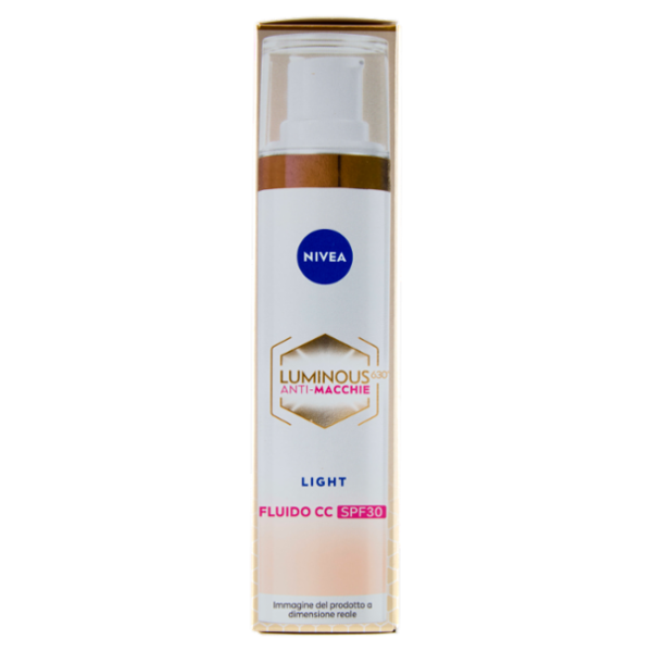 Nivea Luminous630 Anti-Macchie Fluido CC SPF30 01 Light 40 ml
