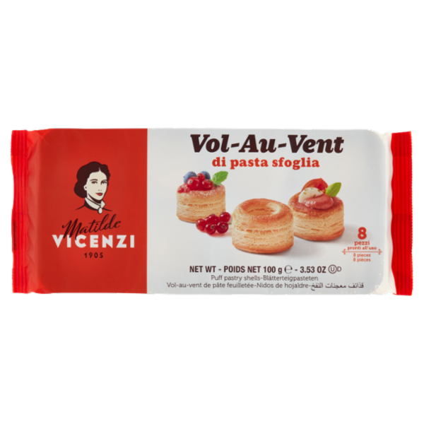 Matilde Vicenzi Vol-Au-Vent di pasta sfoglia 100 g
