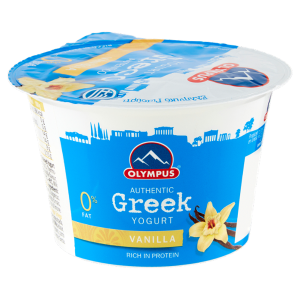 Olympus Yogurt Greco Autentico Vaniglia 0% Senza Grassi 150 g