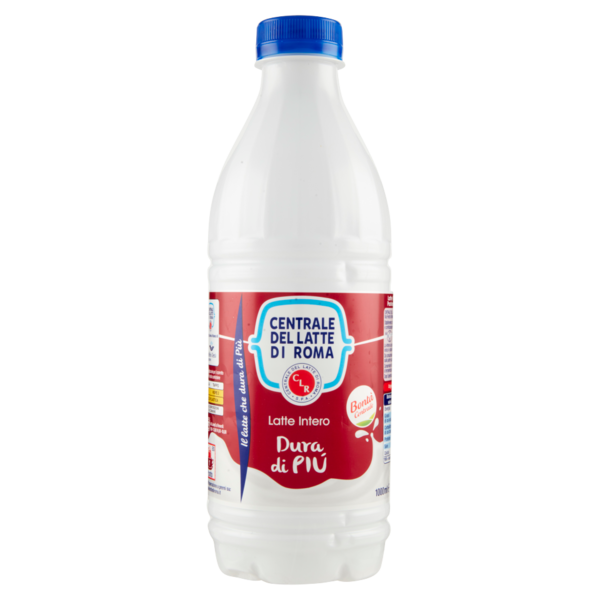 Centrale del Latte di Roma Latte Intero Dura di Più 1000 ml