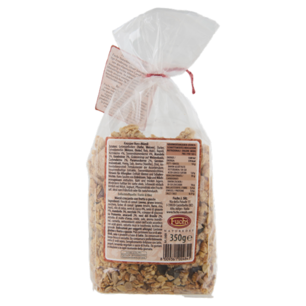Fuchs Naturkost Müesli croccante con frutta a guscio 350 g