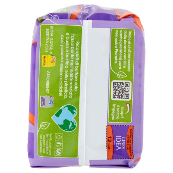 Lines Idea ultra con ali 12 pz