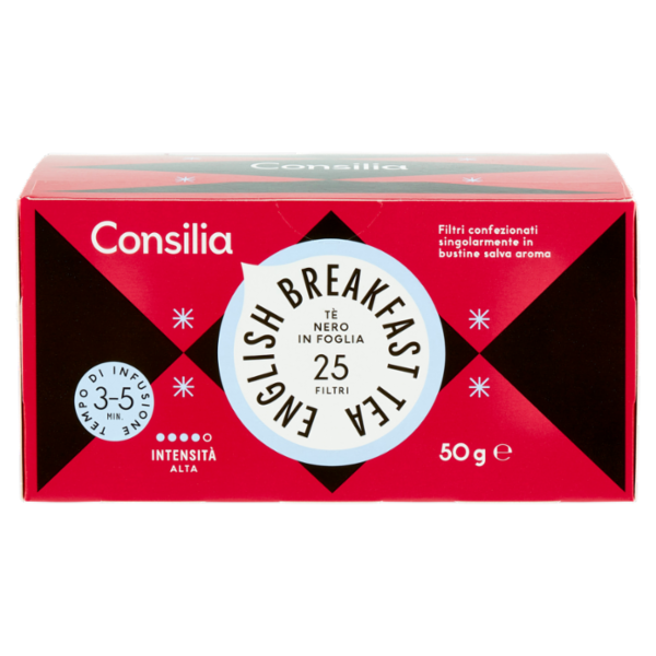 Consilia The English Breakfast 25 Filtri 50 g