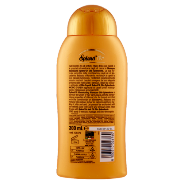 Splend'Or Shampoo Illuminante Olio Splendente 300 mL