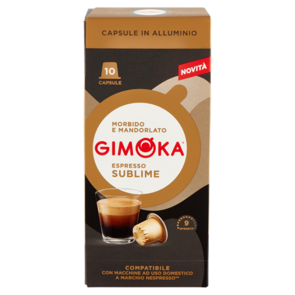 Gimoka Espresso Sublime Compatibile Nespresso* 10 Capsule 55 g
