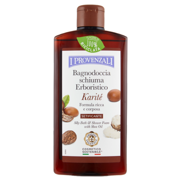 I Provenzali Bagnodoccia schiuma Erboristico Karité Setificante 400 ml