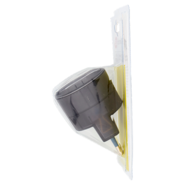 Selex Adattatore Semplice Spina 10A + 1 Presa Tedesca Trasparente