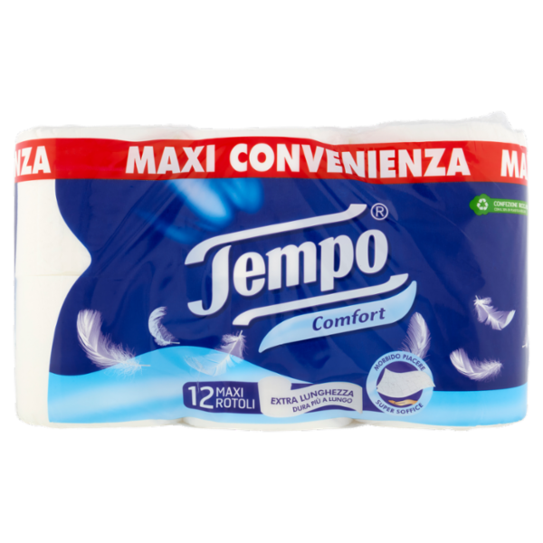 Tempo Comfort Maxi Rotoli 12 pz
